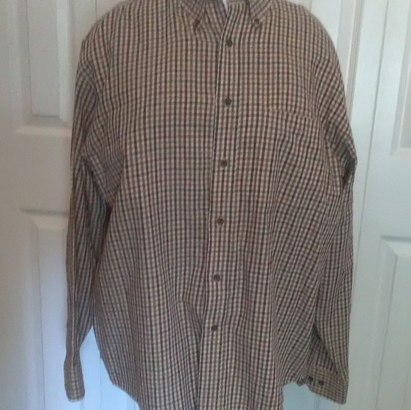 Men's XL tan Pendleton shirt - Picture 5 of 5